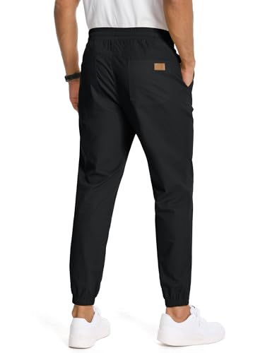 SEVEGO Tall Men's Casual Joggers 30"/32"/34"/36" Inseam Cotton Chino Cargo Pants Hiking Outdoor Sweatpants2