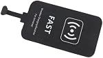 Eujgoov 10W Fast Qi Wireless Charging Receiver Ultra Thin Type C Adapter Chip for Android Cell Phones USB C Wireless Charger Receiver