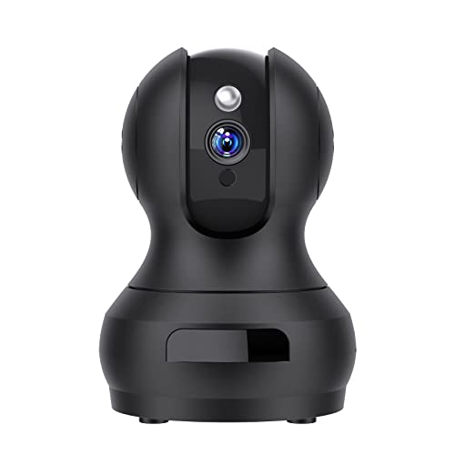 Dog Camera with Phone App, 2K Pet Camera Two Way Audio Indoor Camera with Night Vision, Sound Motion Tracking, Pan Tilt Zoom WiFi Camera for Home Security Indoor, Ideal for Nanny Cam/Pet Cam/Cat Cam