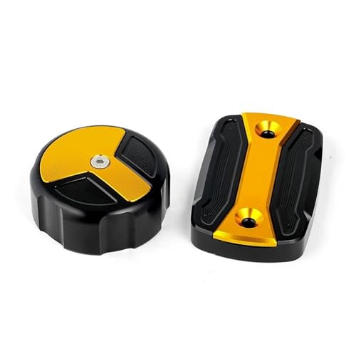 Tapas de depósito de líquido de frenos en color oro de alta resistencia para tu moto MT03