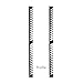 Atlantic Media Stix, Wall-Mount CD/DVD Media Storage Rack, 4-pack PN 62735674 in Black