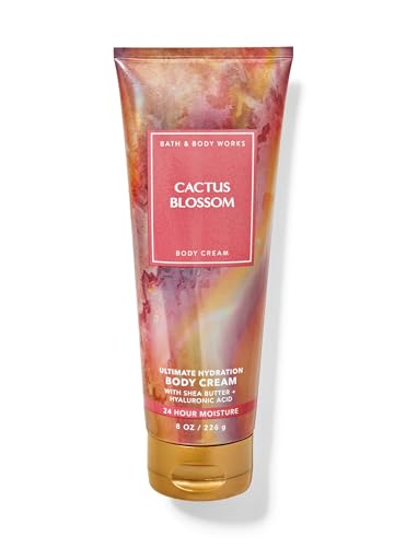 Bath & Body Works Cactus Blossom Signature Collection Ultra Shea Body Cream 8 Ounce (Cactus Blossom)