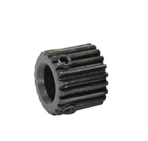 Bevel Gear Pinion Hardware Mechanical Spur Gear 0.5M-20T/22T/24T Carbon Steel Blackening Mini Gear Wheel Bore Size 4/5/6/6.35mm Transmission Accessories(6mm-0.5M20T)