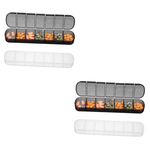 PACKOVE 2 Series De Portátil Maletín De Organizador De Caso Organizador De Compartimentos Organizador De Viajes Páginas 2 Piezas*2