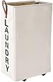 Homlikelan 70L Large Rolling Laundry Hamper - Tall Narrow Basket With Wheels, Slim Clothes Bin, 27.5" Beige