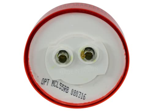 Optronics 2 Pack 2" Round Red 3 Diode Led Marker Lights P2 Rated Mcl55Rb #TOP5