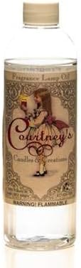 Courtney's Candles 16 oz Diffuser Refills for Porcelain or Reed Diffusers - Lemongrass and Eucalyptus
