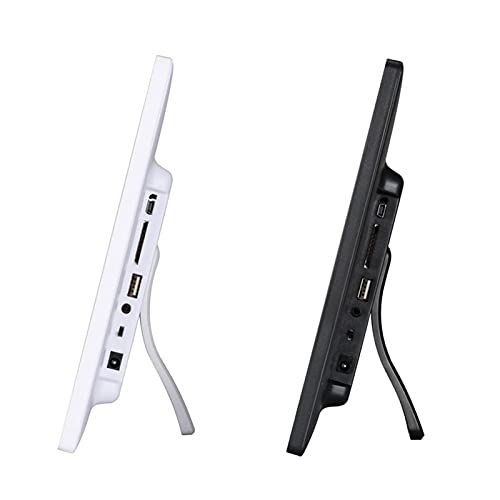 Jdxqbld SDHHG785741 13 Inch Human Body Induction Digital Photo Frame Advertising Display Stand Digital Photo Frame Electronic Album Video Player,White thumb #5