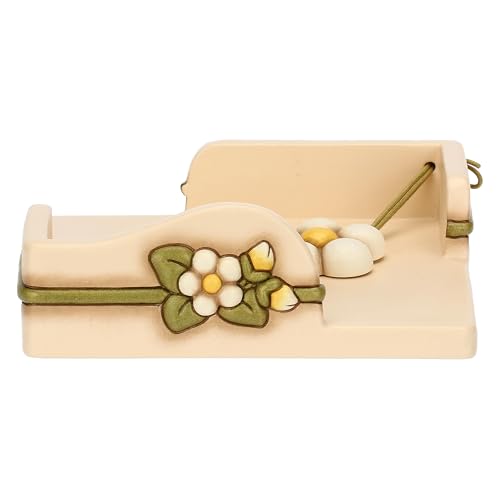 THUN - Portatovaglioli - ceramica - Collezione Country Bloom - 20 x 19,6 x 6,6 cm