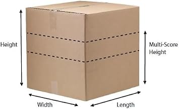 Double Wall Cardboard Shipping Boxes 457x305x305mm (18x12x12