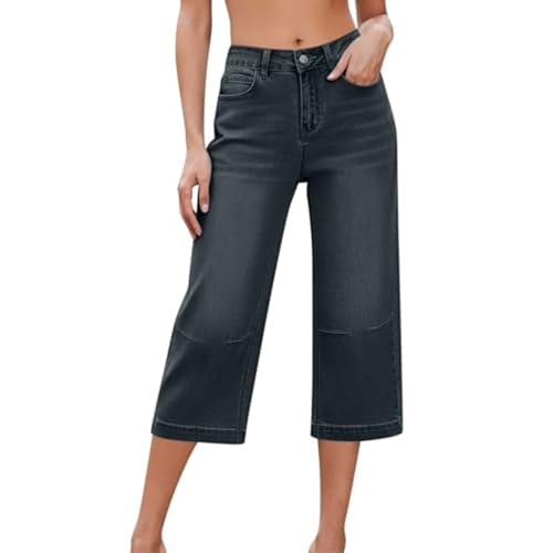 Jean d'été en denim capri pour éviter la chaleur