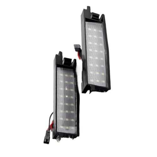 Piloto de matrícula para Toyota Auris, Aygo y Avalon, pack de 2 luces LED de repuesto directo.