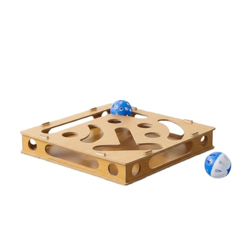 Jouet de stimulation pour chats avec jeu de cache-cache interactif
