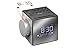Kubicle Sony Compact AM/FM Dual Alarm Clock Radio with Large LED Display Plus 6ft Aux Cable Bundle