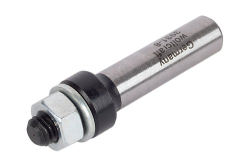 wolfcraft Shank for disc Groove Cutter I 3931000 I 0, Schwarz, ø 8 mm