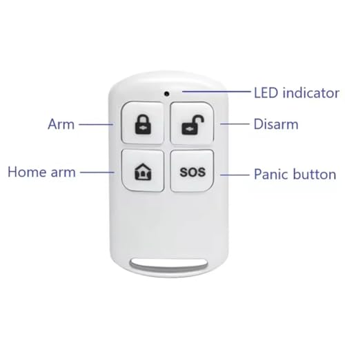 Télécommande sans fil 433 MHz pour sécurité maison et garage