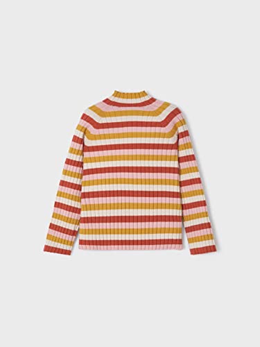 Mayoral Rib trutleneck for Girls Orange2
