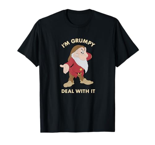 Disney Snow White Grumpy So Deal With It T-Shirt
