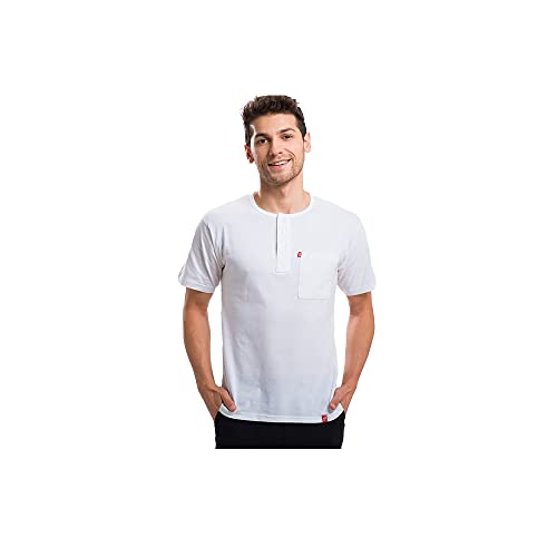 Image of P3 Henley Men's Cotton T-Shirt