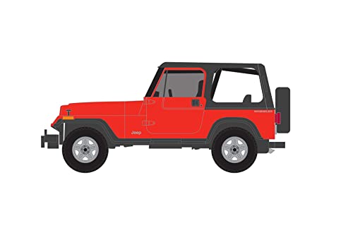 Jeep Wrangler 1994 1:64 Modelo Diecast miniatura 2