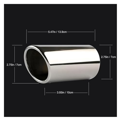 Tuyau d'échappement pour Touran 5T1 Tiguan MK2 et Golf embout 3 sorties - 3