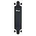 Retrospec Tidal 41-inch Drop-Down Longboard Skateboard Complete 41-Inch; Black (3503)