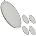 Pack 5x Panel LED redondo plano, 20w, CORTE AJUSTABLE (50-180mm). Color Blanco Neutro (4500K).1800 lumenes. A++