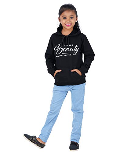 Image of FLEXIMAA Boy's & Girl's Hooded Neck Printed Full Sleeve Hoodies with Pocket