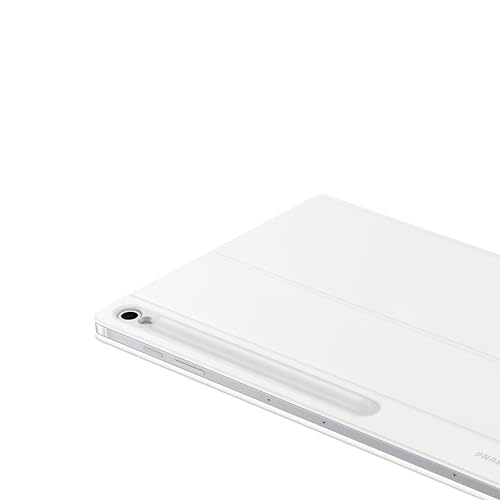 Image of Samsung Galaxy Tab S10 FE+ Book Cover Keyboard - AI Key for Galaxy Tab S10 FE+, Detachable Platform, PC-Like Experience, Wireless Keyboard Sharing, White