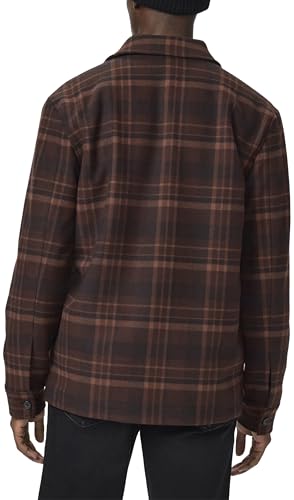 PAIGE Men's Rangel Plaid Fleece Lined Jacket4