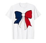 Womens Coquette Bow France Heritage Flag Gifts
