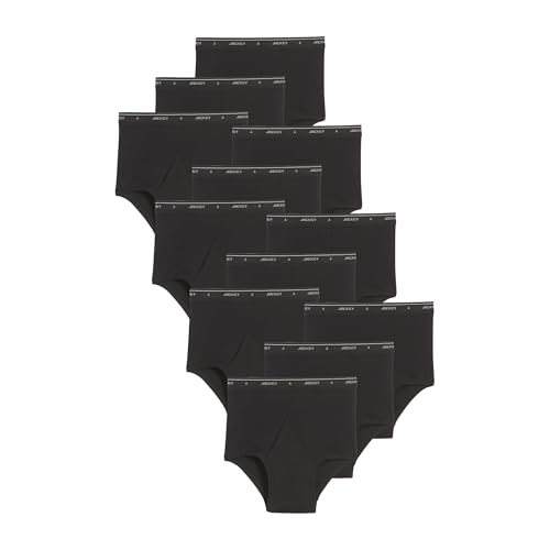 Jockey Men's Underwear Classic Full Rise Brief - 12 Pack