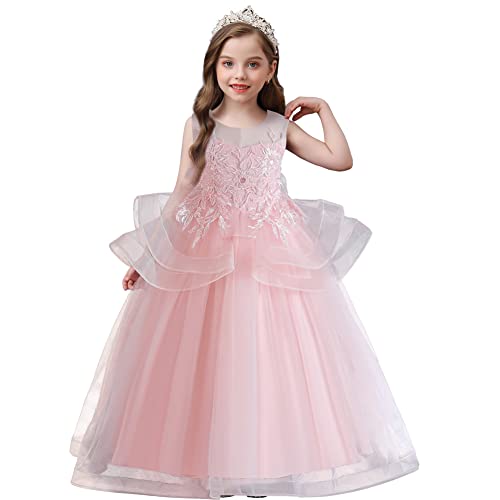 Vestido de fiesta de boda para niñas ideal para damitas de honor e iglesias