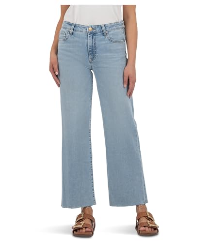 KUT from the Kloth Women's Charlotte High Rise Culottes with Raw Hem