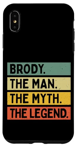 Brody The Man The Myth The Legend �ʔ������� �X�}�z�P�[�X iPhone XS Max �p