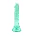5.7 Inch Realistic Dildo, Body-Safe Material Lifelike Dildo Powerful Suction Cup Dildo,Flexible Cock Adult Sex Toy from Women (Green)