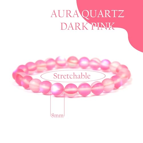 Image of Certified Crystal Bracelet | 8mm Beads | Stretchable Healing Bracelet | Bracelets for Men and Women |