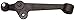 MOOG RK90383 Control Arm and Ball Joint Assembly