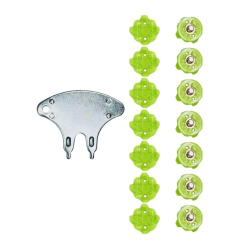 Aurgiarme Antislip Shoe Spikes Golfs Cleat Quick Twist Installation Golfs Shoes Nails for Men and Women