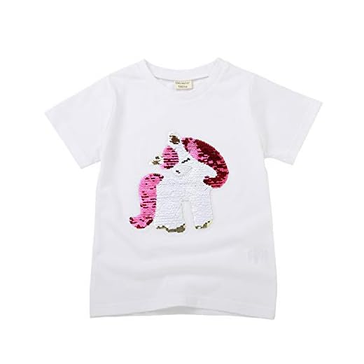 Lee liten ängel pojkar och barn magisk paljett tröja t-shirt bomullströja topp t-shirt (3-13 år gammal)