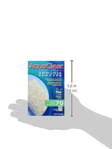 Image of Aqua Clear AquaClear 70 Ammonia Remover Inserts, Aquarium Filter Replacement Media, A616, White, 70-gallon