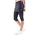 Produktbild Sportkind Mädchen & Damen 2-in-1 Tennisrock mit Taschen & 3/4 Capri Leggings, Laufrock, Yogahose mit Rock, Sport Skapri, Navy blau, Gr. XXXL