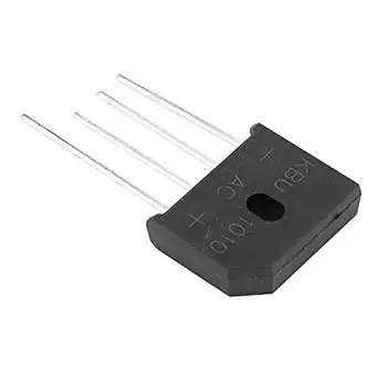 Diode Bridge, Power Cycle Multifunction Rectifier Bridge 10A 1000V Multi Purpose Portable for Industrial Electronic Circuits for Household Appliances(Sell 1)