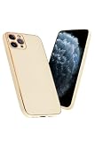 シズカウィル iPhone11 Pro ケース カバー 耐衝撃 スマホケース エレガントーン 1個入り ベージュ