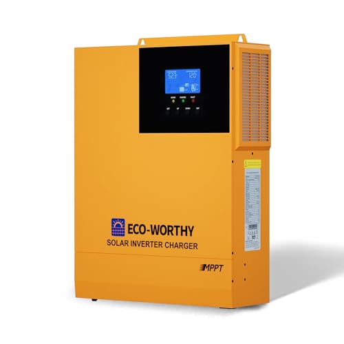 ECO-WORTHY 3500W Solar Hybrid Inverter 48V with Remote Monitoring...