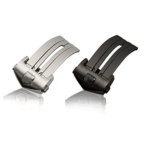 Fermoir pliable KLVN pour remplacer la boucle de votre Tag Heuer Carrera