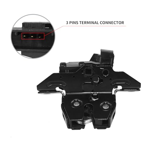 Image of 13515944 Rear Tailgate Trunk Latch Actuator Compatible with for Chevy Bolt EV Tahoe Trax Suburban 3500 HD Sonic, GMC Yukon XL, Cadillac Escalade, Buick Encore Replace# 13508110