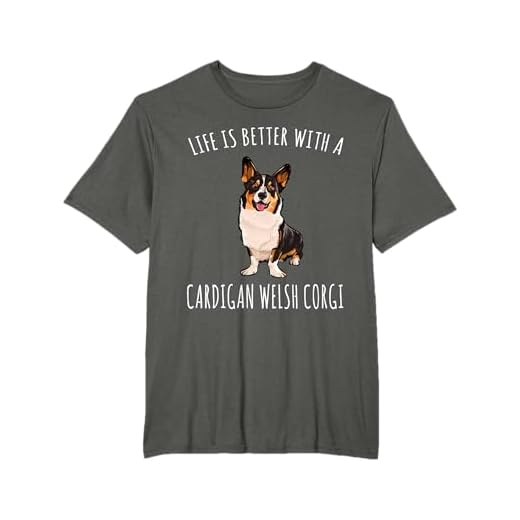 Life Is Better With A Cardigan Welsh Corgi Dog Lover T-Shirt