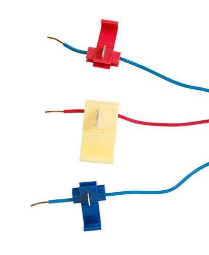 Gardner Bender 15-2210 Electrical Tap Splice Terminal Kit, 22-10 Awg, Secure Crimp-Type Connection, Assorted, 10 Pack #TOP5