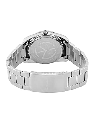 Mathey-Tissot Stainless Steel Blue Dial Men Analog Watch - H450Abu_S, Silver Band